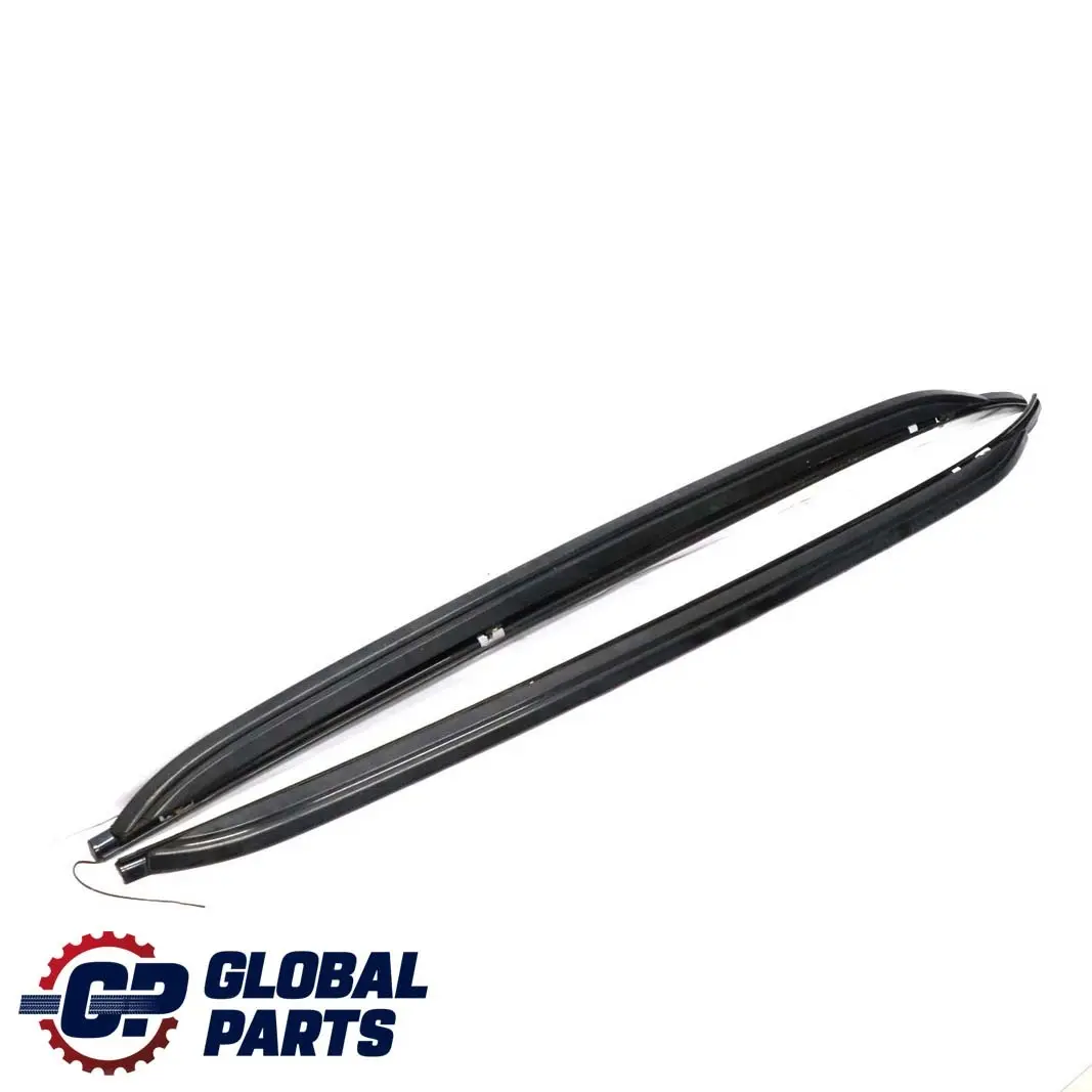 BMW X5 E70 Left Right Roof Railing Rack Trim Strip Set Carbon Black - 416 - SKU 7158529-CAR - Part number 7158529