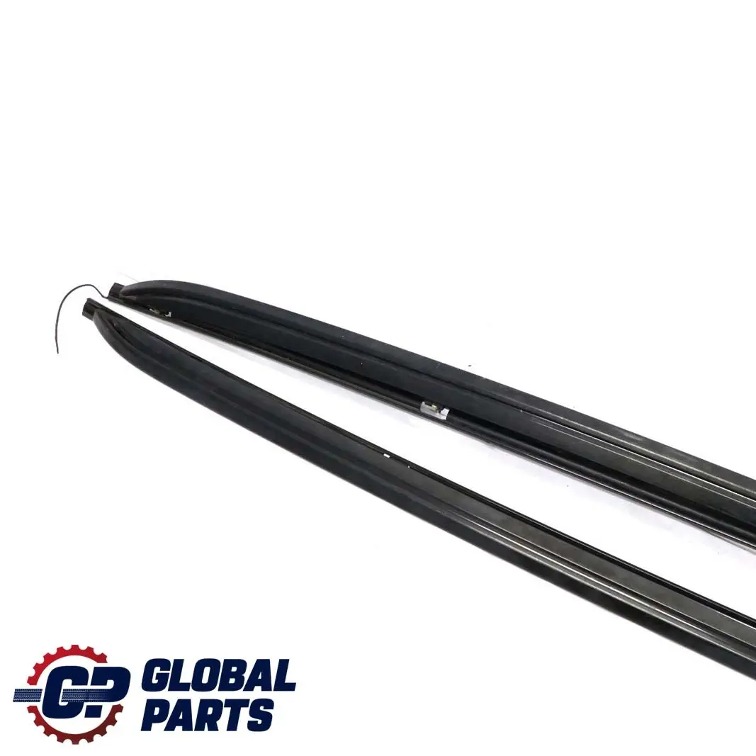 BMW X5 E70 Left Right Roof Railing Rack Trim Strip Set Carbon Black - 416 - SKU 7158529-CAR - Part number 7158529