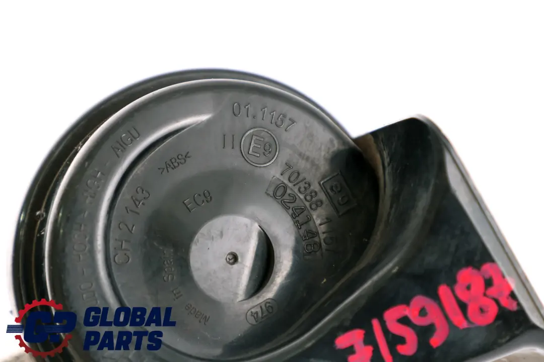 Horn High Pitch 7191187 61337191187 6133 to BMW 1 SERIES E87 with Part number 7159187 BMW 1 SERIES E87 Horn High Pitch 7191187 61337191187 6133 - SKU 7159187 - Part number 7159187