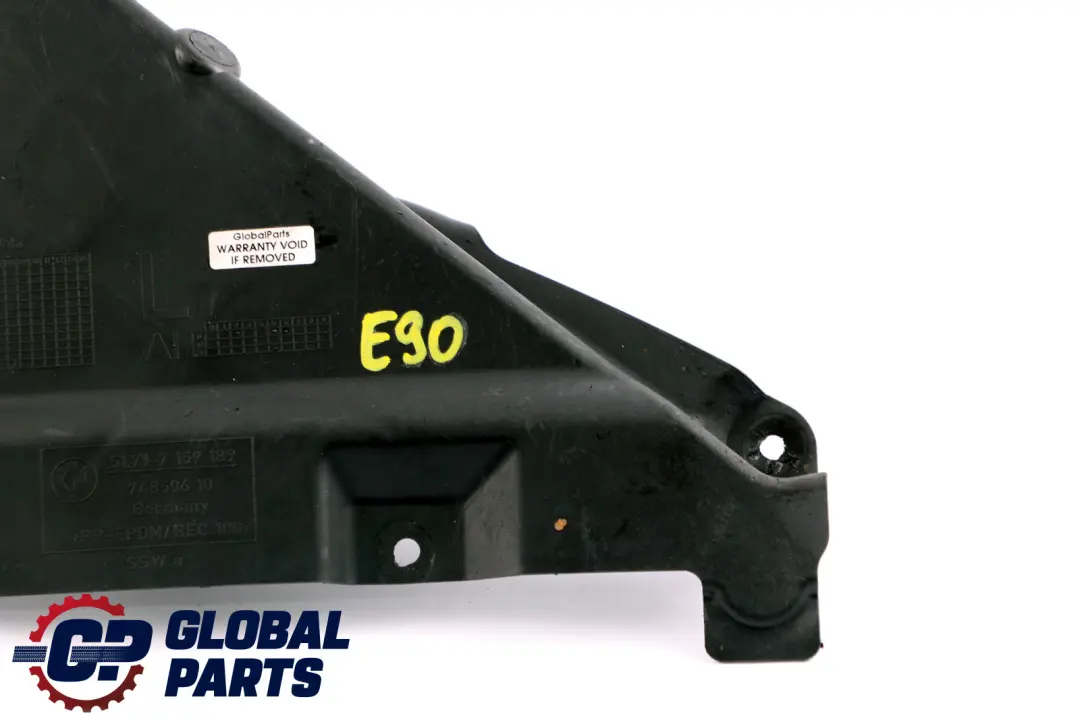 BMW X1 E84 E90 E91 E92 E93 Left N/S Cover Under Splash Guard Trim - SKU 7159189 - Part number 7159189