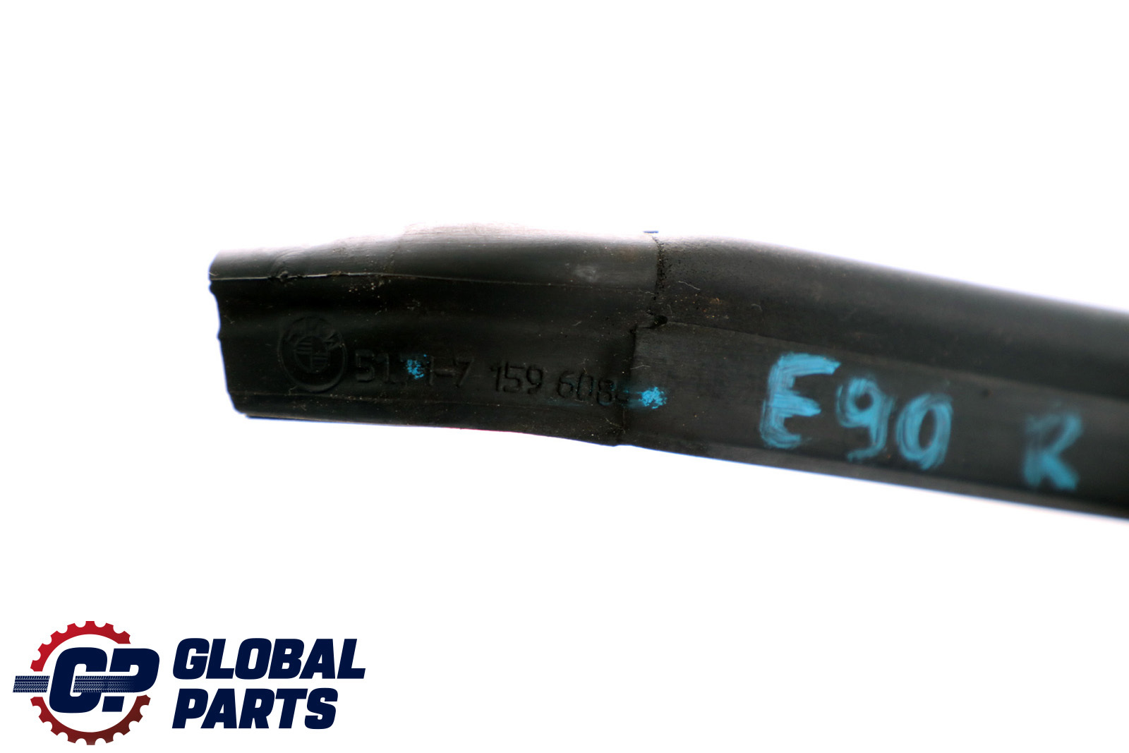Joint De Capot Avant Droit Pour BMW E90 E91 - Référence OEM 51237159608 - En ABS Noir - Pièce De Rechange