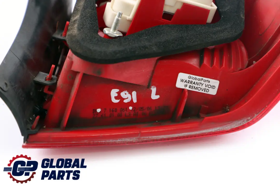 BMW E91 Rear Light Lamp Side Panel Left N/S Side - SKU 7160061 - Part number 7160061