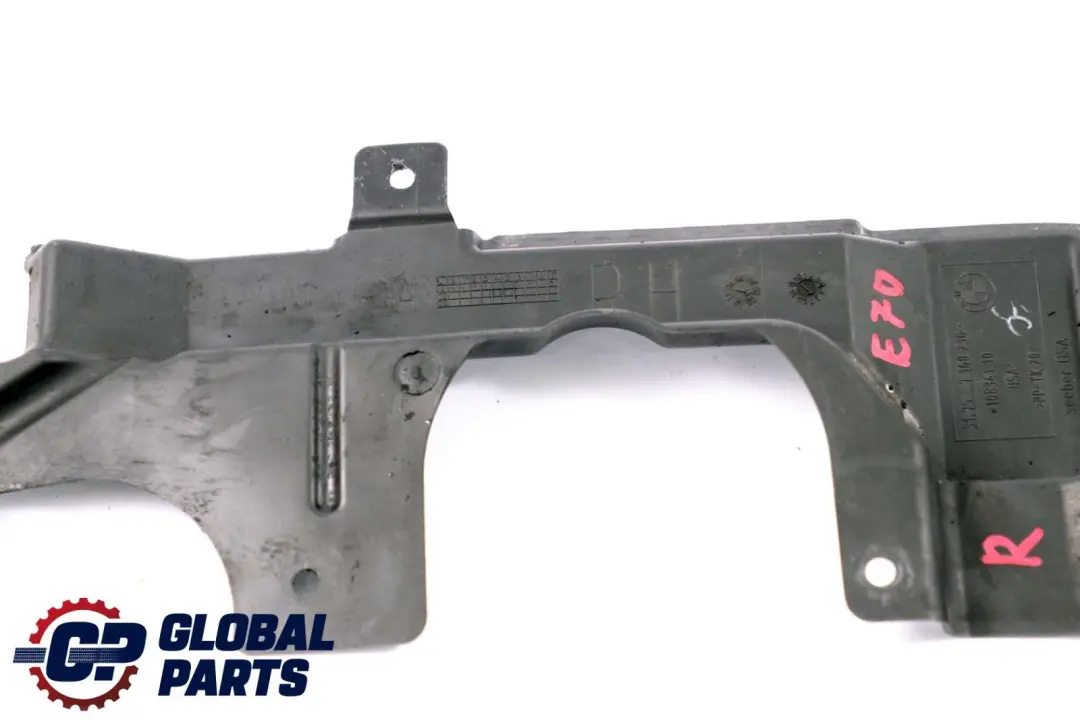 BMW X5 X6 er E70 E71 Abdeckung Verkleidung Blende Zahnstange Oben Rechts - SKU 7160238 - Teilenummer 7160238
