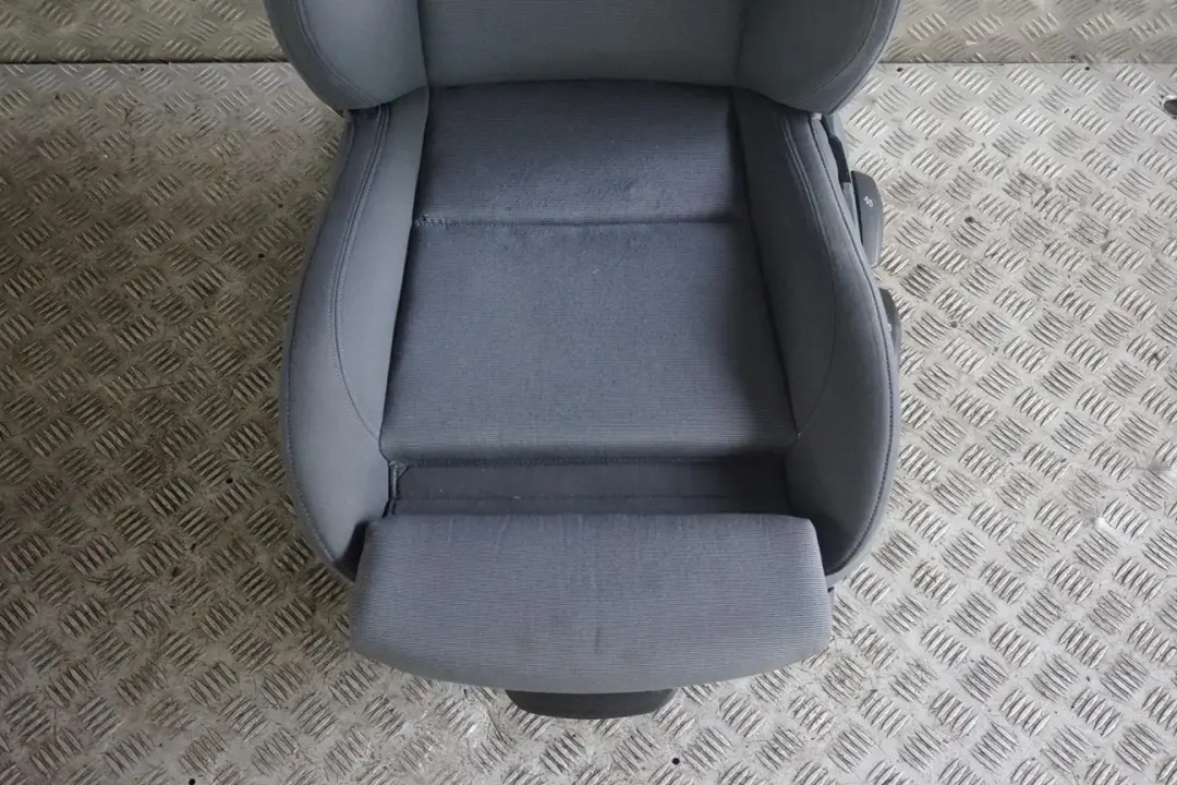 BMW E87 M Sport Cloth Fabric Front Left N/S Seat Moire / Alaska Grau Grey - SKU 7160311 - Part number 7160311