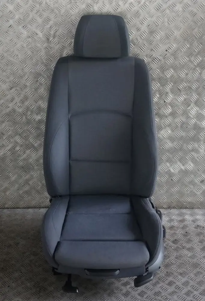 BMW E87 M Sport Cloth Fabric Front Left N/S Seat Moire / Alaska Grau Grey