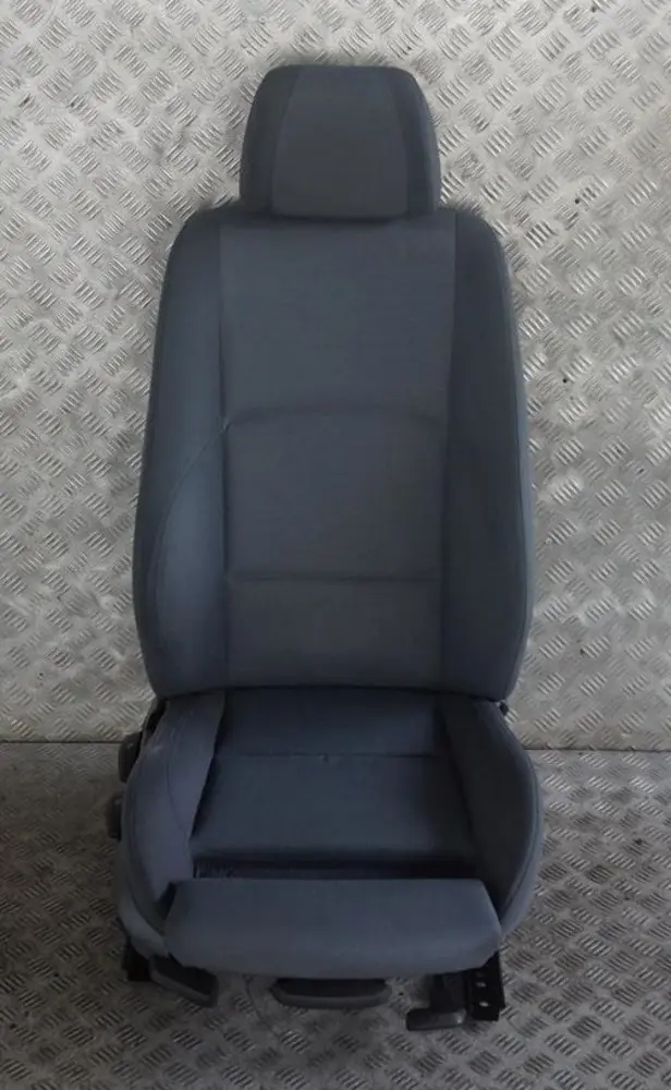 BMW E87 M Sport Cloth Fabric Front Right O/S Seat Moire / Alaska Grau Grey