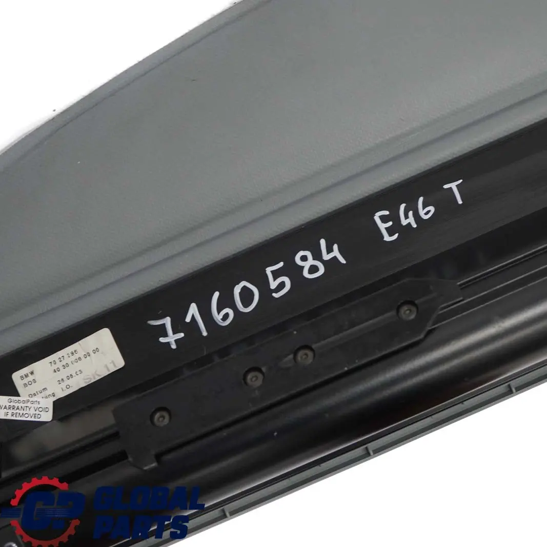 BMW 3 Serie E46 Touring Kombi-Rollo Tronc Rumble Gris 7027396 - SKU 7160584 - Numéro de pièce 7160584