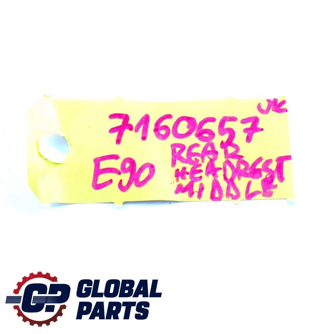 Sedile Posteriore Poggiatesta Centro Tessuto Grigio per BMW E90 E91 con numero di parte 7160657 BMW E90 E91 Sedile Posteriore Poggiatesta Centro Tessuto Grigio - SKU 7160657 - Numero di parte 7160657