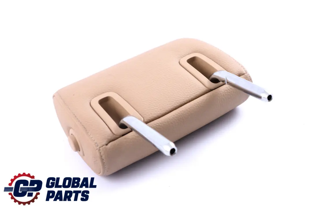 BMW E87 LCI E90 E91 Asiento Trasero Reposacabezas Central Cuero Beige - SKU 7160682 - Número de pieza 7160682