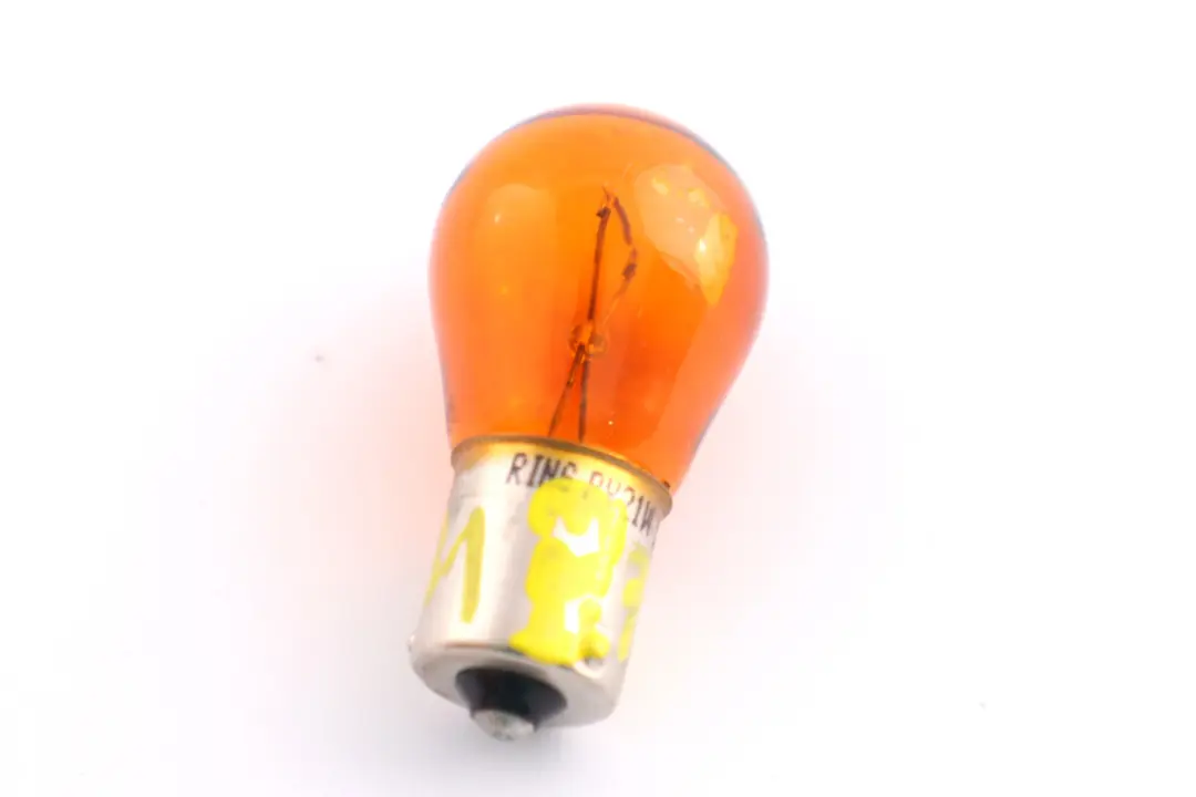 BMW 1 3 5 Series E60 E61 F20 F21 F30 F31 Yellow Bulb PY21W 12V 21W - SKU 7160791 - Part number 7160791