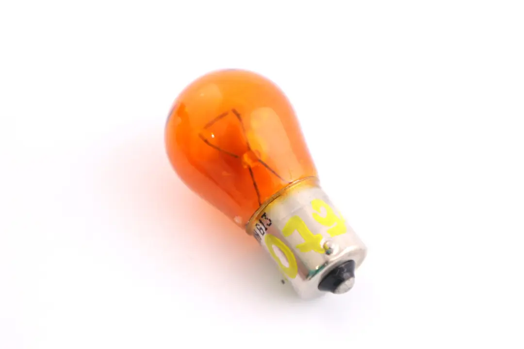 BMW 1 3 5 Series E60 E61 F20 F21 F30 F31 Yellow Bulb PY21W 12V 21W - SKU 7160791 - Part number 7160791