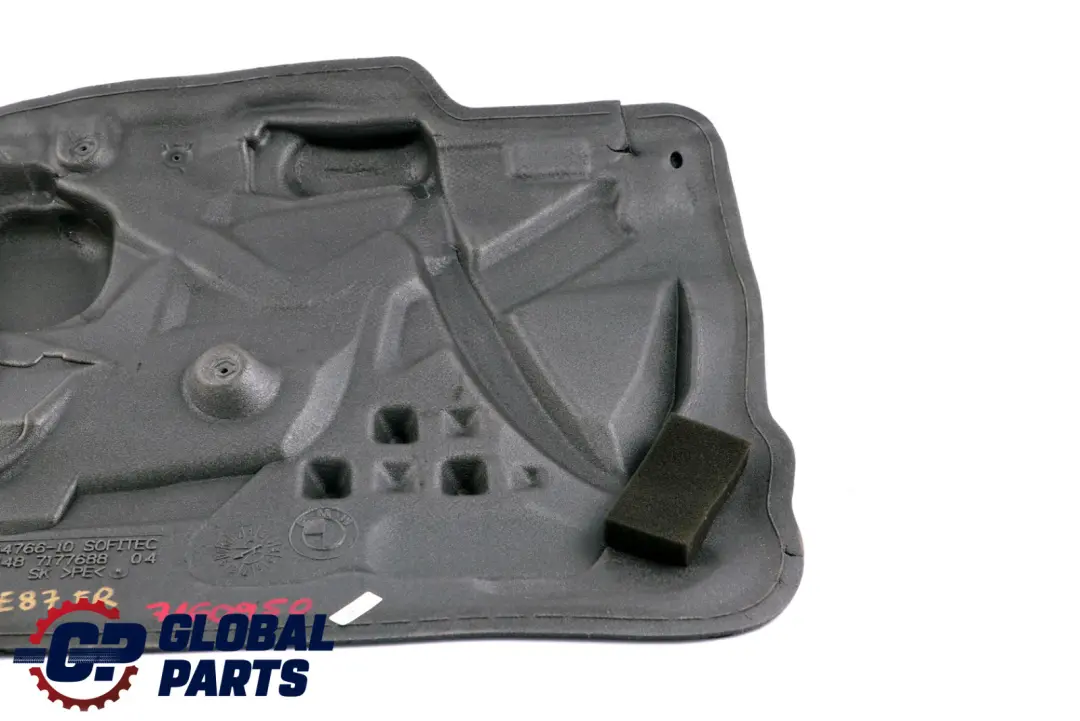 BMW 1 Series E87 Cover Sound Insulating Door Front Right O/S 7177688 - SKU 7160950 - Part number 7160950