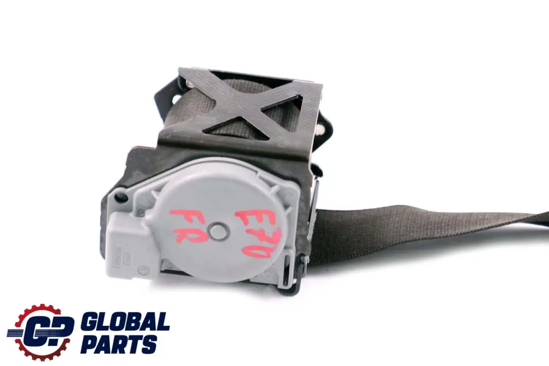 BMW X5 X6 Series E70 E71 Front Right O/S Seat Upper Belt Black - SKU 7161042 - Part number 7161042
