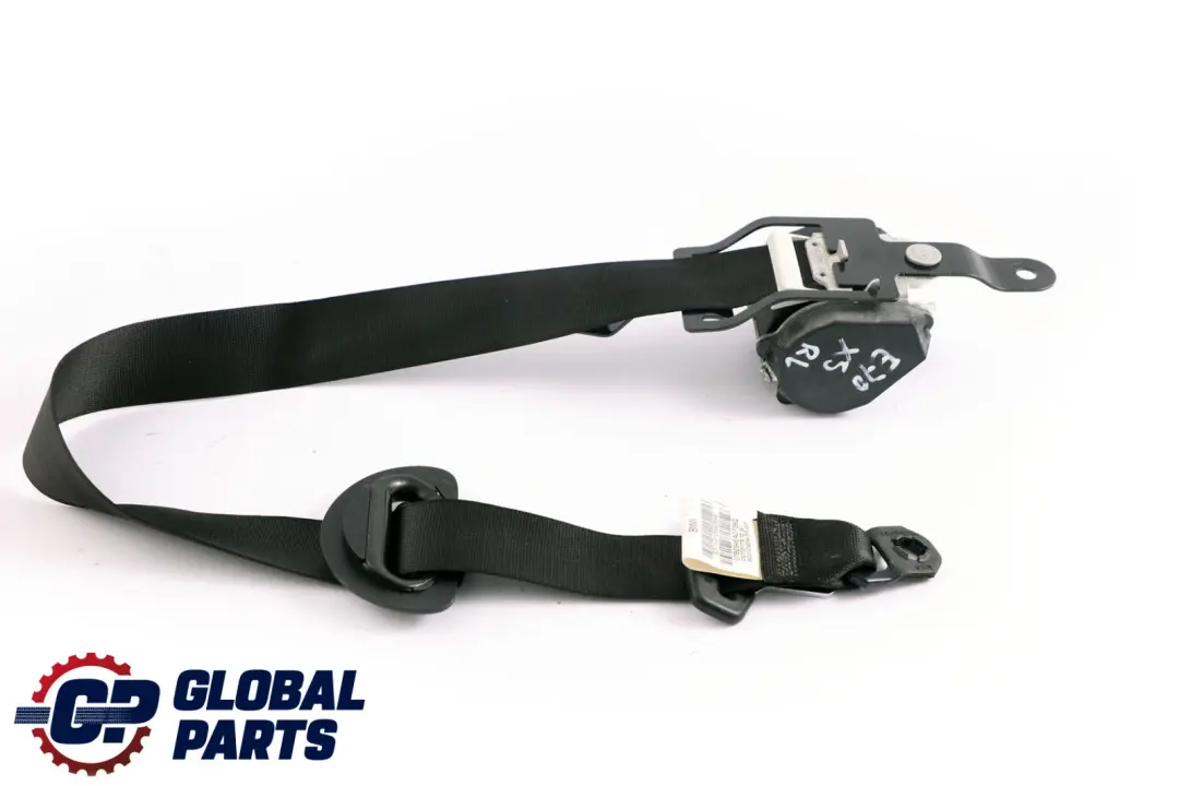 BMW X5 er E70 Obergurt Sicherheitsgurt Hinten Links N/S Schwarz - SKU 7161059 - Teilenummer 7161059