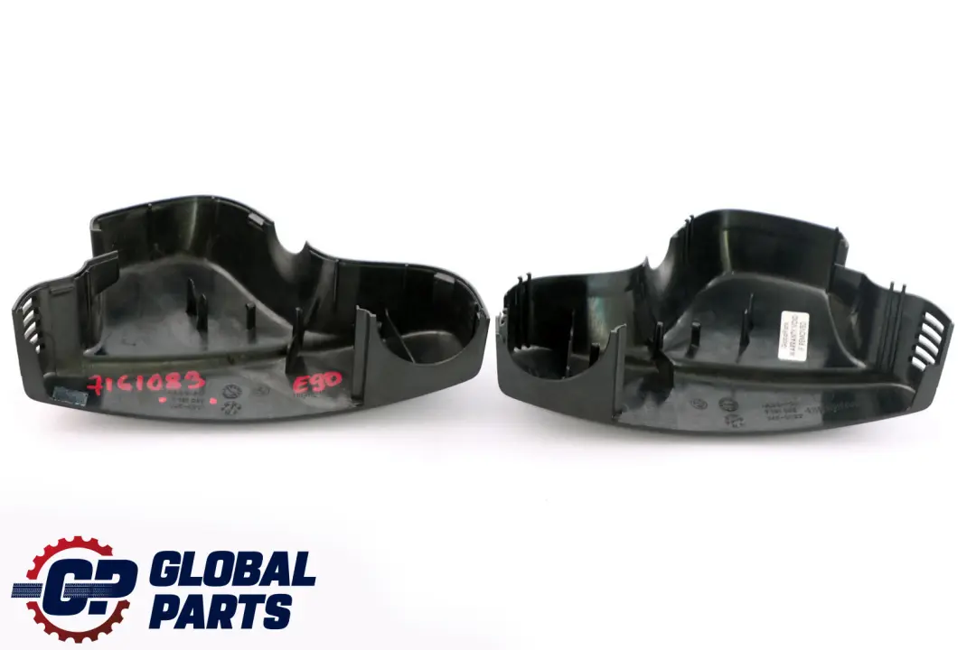BMW 1 3 5 7 er E60 E61 E65 E81 E90 E91 Satz Abdeckungen Spiegelfuss - SKU 7161083 - Teilenummer 7161083