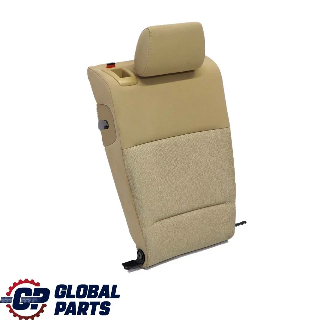 BMW E91 Touring Respaldo Asiento Trasero Derecho Tela Linea Fluida Beige - SKU 7161240 - Número de pieza 7161240