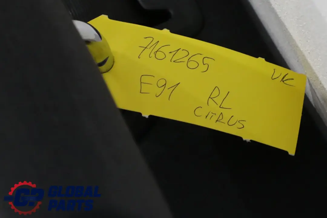 BMW E91 Oparcie Kanapy Lewy Tył Czarna PółSkóra - SKU 7161265 - Numer Części 7161265