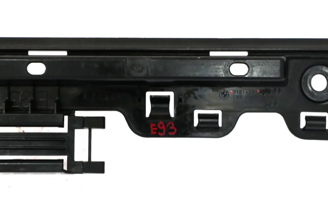 Centre Rear Bumper Guide Bracket to BMW E93 LCI Convertible with Part number 7161457 BMW E93 LCI Convertible Centre Rear Bumper Guide Bracket - SKU 7161457 - Part number 7161457