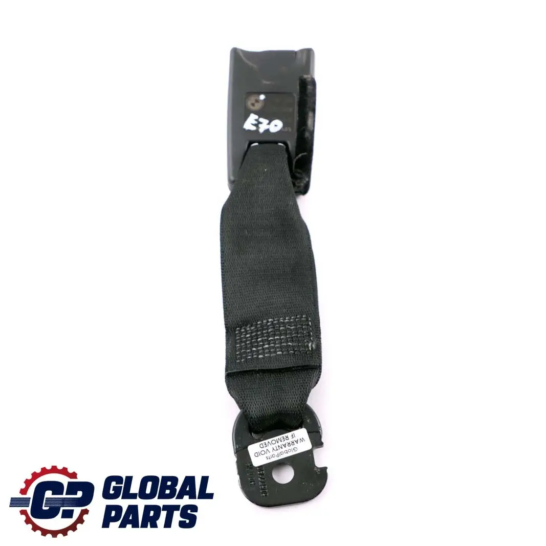 BMW Serie X5 E70 Hebilla del Tensor Cinturón Seguridad Trasero Cierre - SKU 7161650 - Número de pieza 7161650