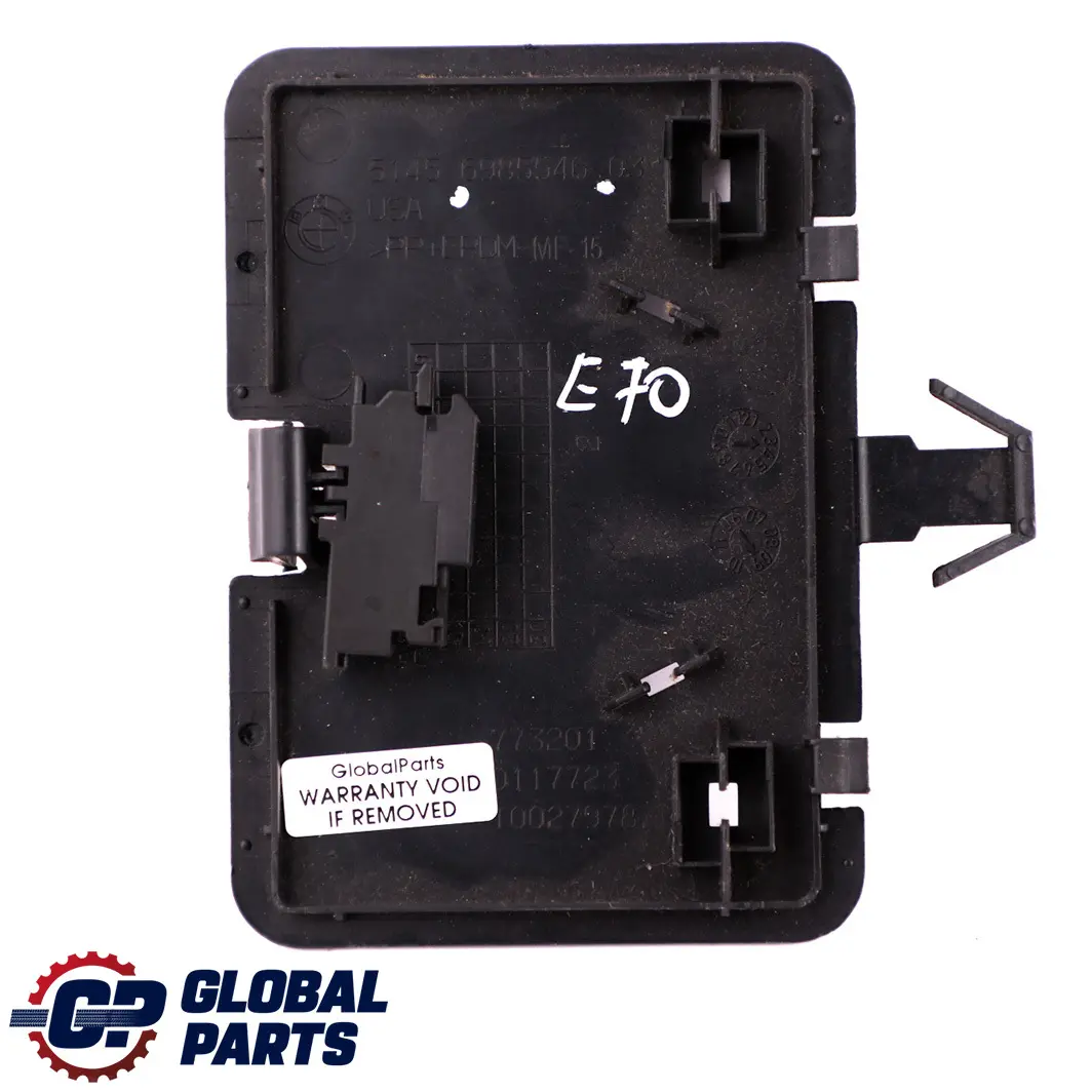 BMW X5 Serie E70 Panel Embellecedor Puerta Entrada Tapa Izquierda Negro 6985546 - SKU 7161793 - Número de pieza 7161793