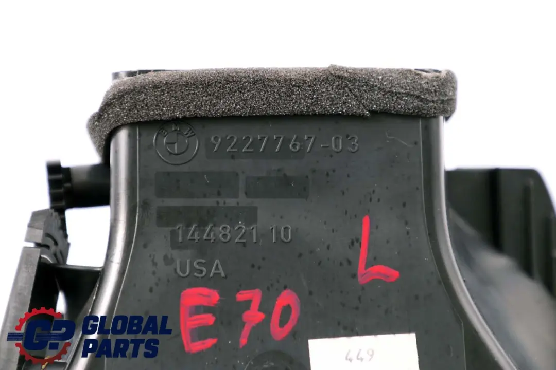 BMW X5 E70 X6 E71 Rejilla De Aire Fresco Izquierda Dash Vent 9227767 - SKU 7161803 - Número de pieza 7161803