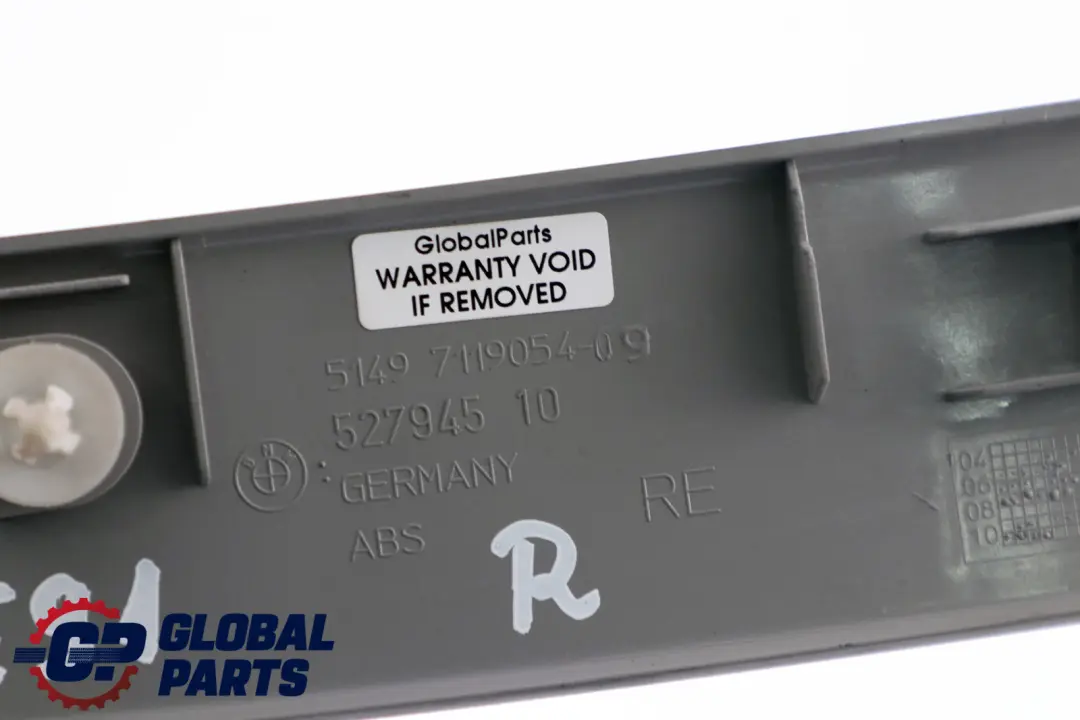 BMW E91 E91 LCI Tapa del maletero trasera derecha - SKU 7162172 - Número de pieza 7162172