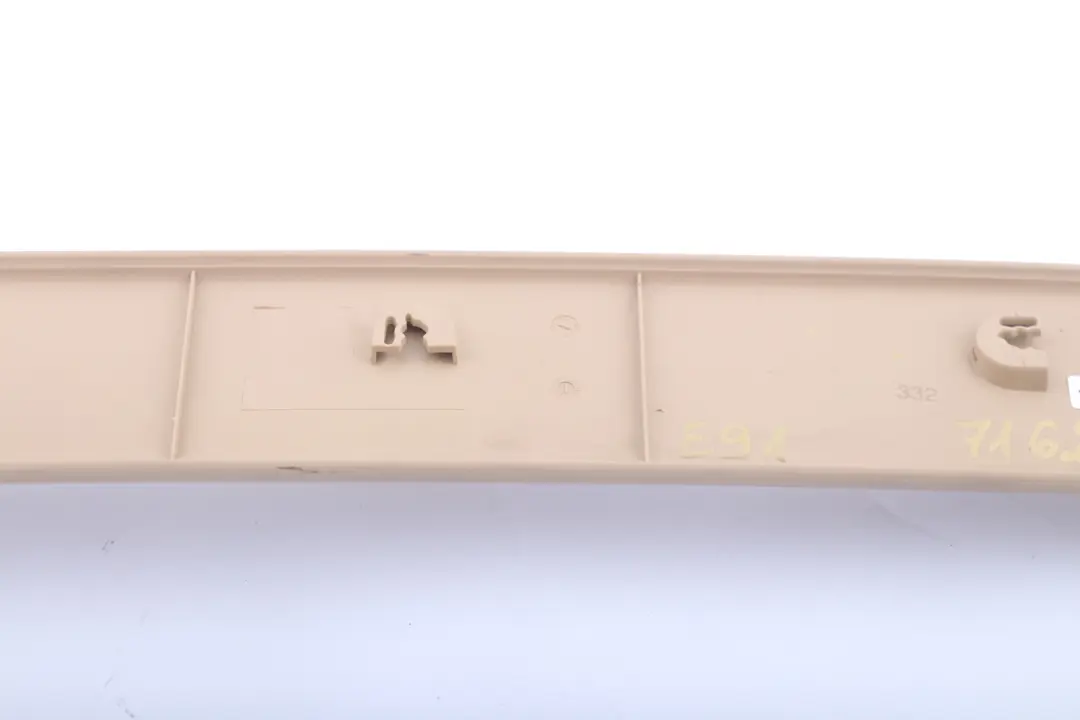 BMW 3 Series E91 Trim Rear Panel Upper Part Trunk Cover Beige 7119050 - SKU 7162176 - Part number 7162176