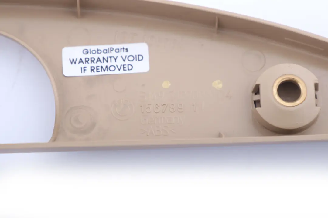 BMW 3 Series E91 E91N Rear Trim Panel Cover Locking System Beige 7127883 - SKU 7162178 - Part number 7162178