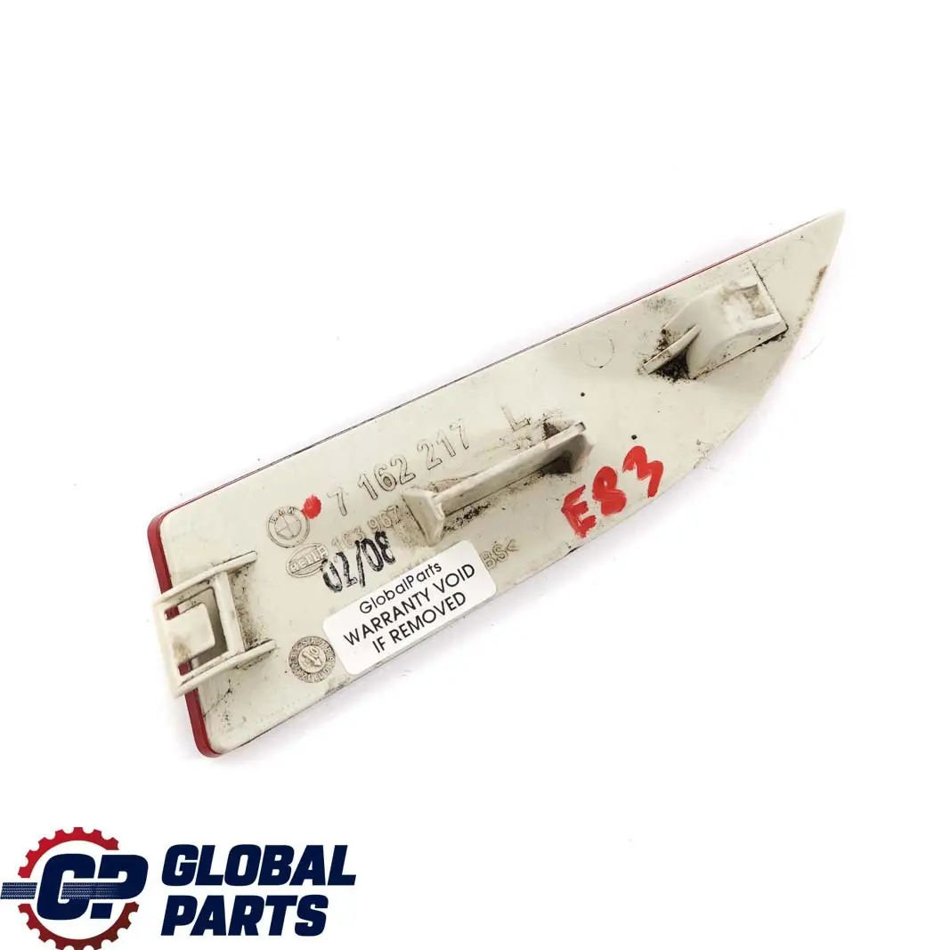 Trim Riflettore Sinistro 6314 per BMW X3 E83 LCI con numero di parte 7162217 BMW X3 E83 LCI Trim Riflettore Sinistro 6314 - SKU 7162217 - Numero di parte 7162217