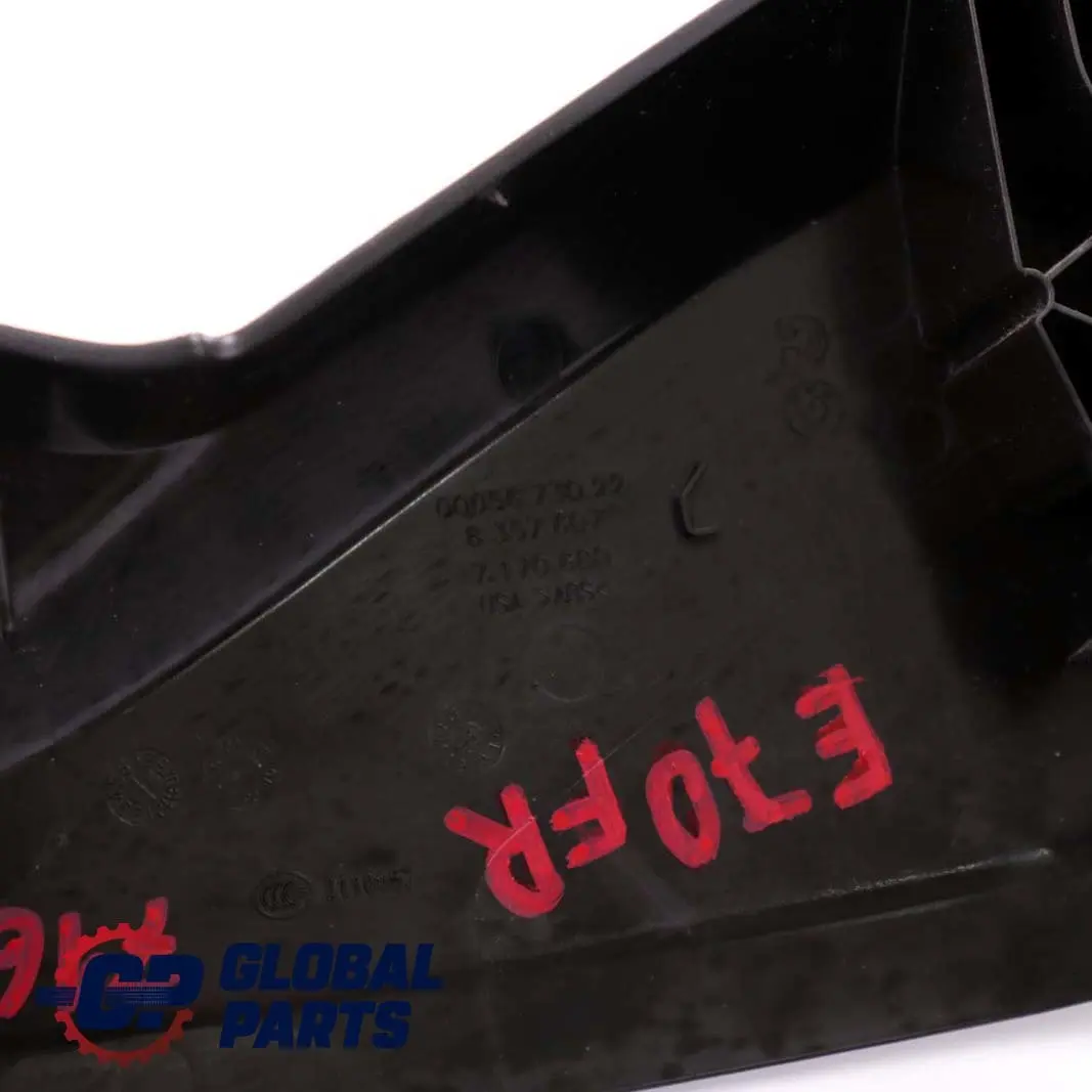 BMW X5 X6 Series E70 E71 Front Seat Trim Cover Outer Right O/S Black - SKU 7162228 - Part number 7162228