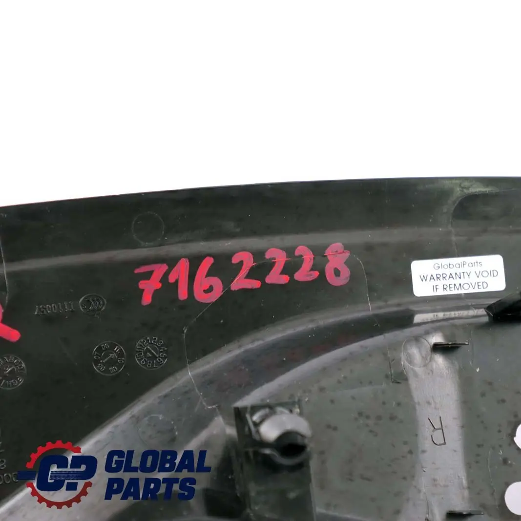 Asiento Delantero Recubrimiento Exterior Derecho Negro para BMW X5 X6 E70 E71 con número de pieza 7162228 BMW X5 X6 E70 E71 Asiento Delantero Recubrimiento Exterior Derecho Negro - SKU 7162228 - Número de pieza 7162228