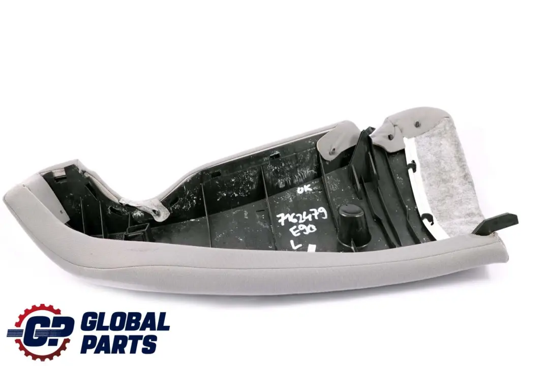 BMW E90 Lateral Trim Panel Cover Rear Left Seats Cloth Grey - SKU 7162479 - Part number 7149669