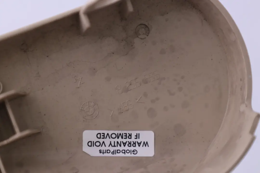 BMW 6 er E64 Blende Beschlag Aussen Links Vorne Creambeige Beige - SKU 7162775 - Teilenummer 7162775