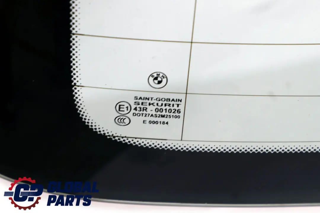  Genuine BMW 5 SERIES E61 E61N TOURING ESTATE REAR WINDOW SCREEN GREEN GLASS AS2 - SKU 7163460 - Número de pieza 7163460