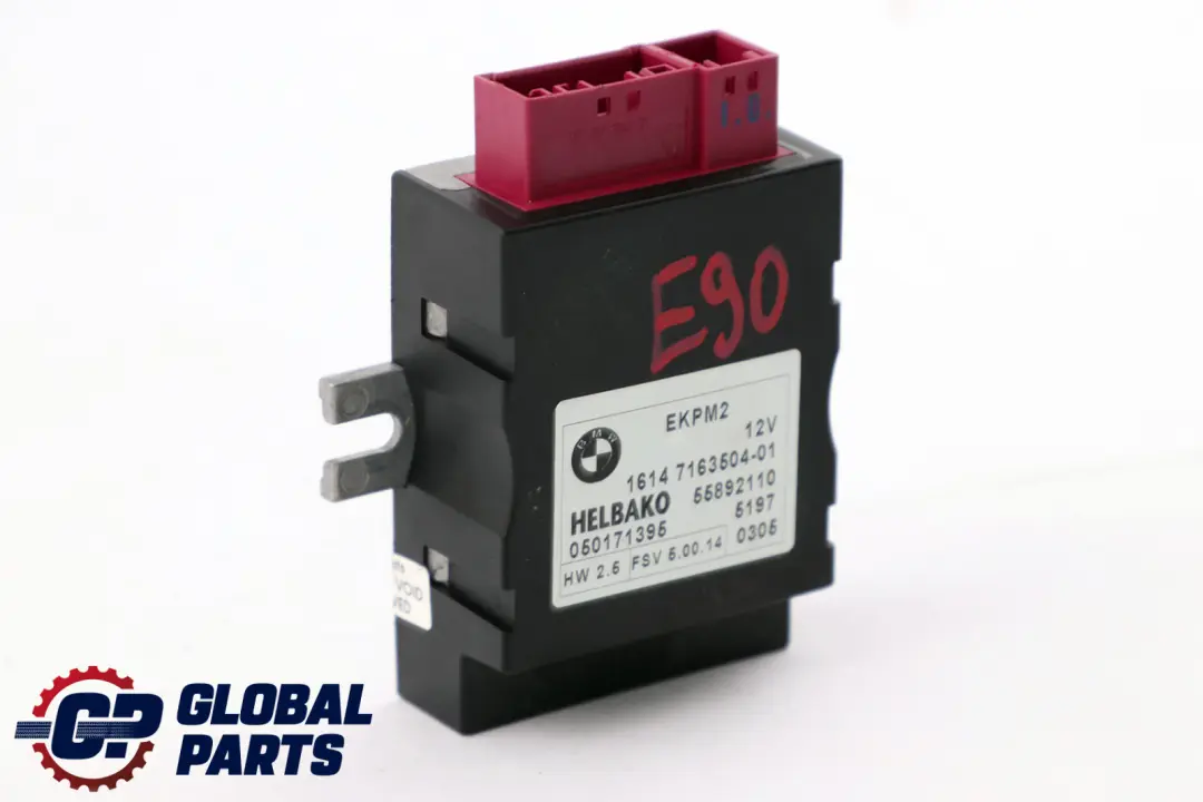 BMW E60 E61 E63 E81 E87 E90 Unidad Control Para La Bomba Combustible ECU - SKU 7163504 - Número de pieza 7163504