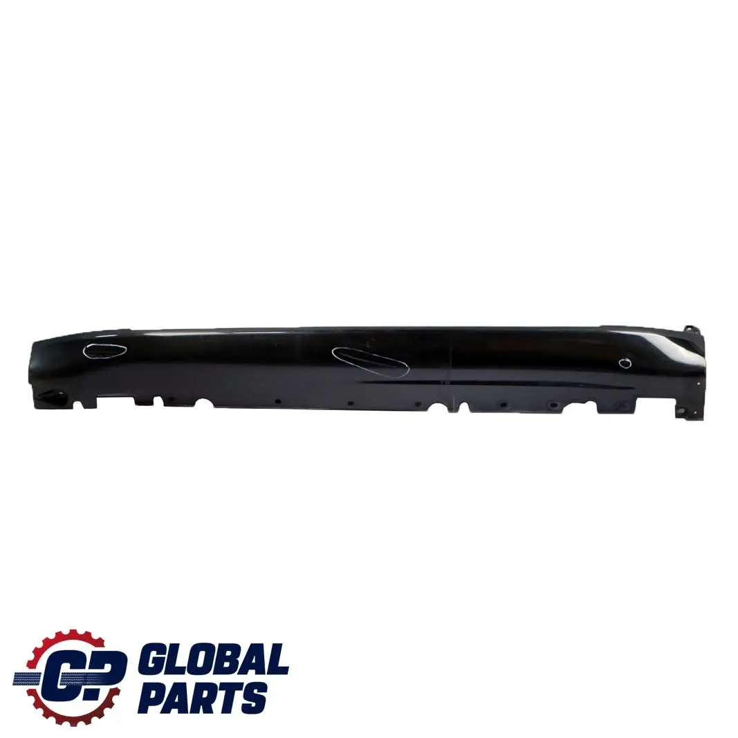 Sill Strip Side Skirt Aluminium Footplate Left N/S Black Sapphire to BMW X5 E70 with Part number 7163555 BMW X5 E70 Sill Strip Side Skirt Aluminium Footplate Left N/S Black Sapphire - SKU 7163555-BS - Part number 7163555