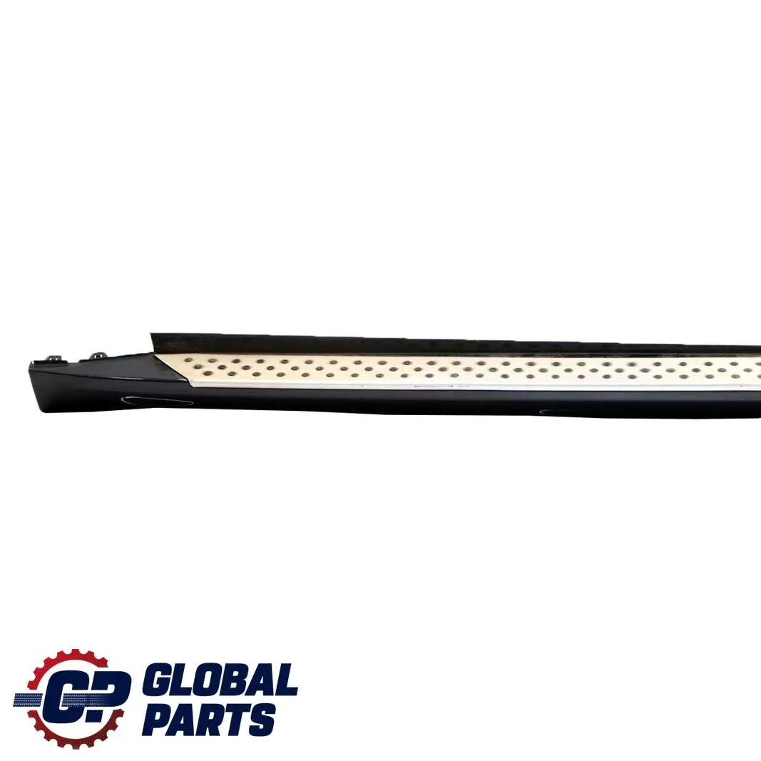 Sill Strip Side Skirt Aluminium Footplate Left N/S Black Sapphire to BMW X5 E70 with Part number 7163555 BMW X5 E70 Sill Strip Side Skirt Aluminium Footplate Left N/S Black Sapphire - SKU 7163555-BS - Part number 7163555