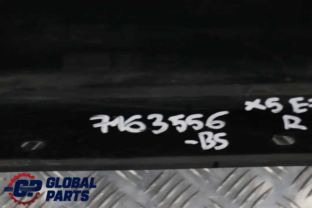 Schwellerleiste Schweller Trittbrett Rechts Black Sapphire - 475 für BMW X5 E70 mit Teilenummer 7163556 BMW X5 E70 Schwellerleiste Schweller Trittbrett Rechts Black Sapphire - 475 - SKU 7163556-BS - Teilenummer 7163556