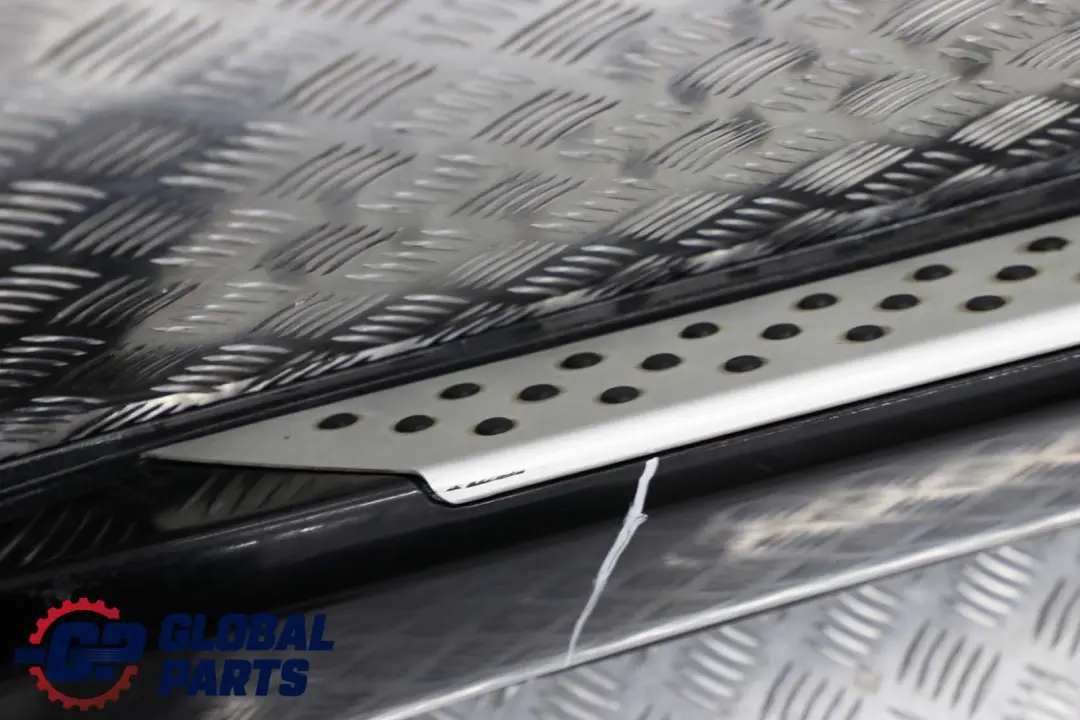 BMW X5 E70 Schwellerleiste Schweller Trittbrett Rechts Black Sapphire - 475 - SKU 7163556-BS - Teilenummer 7163556