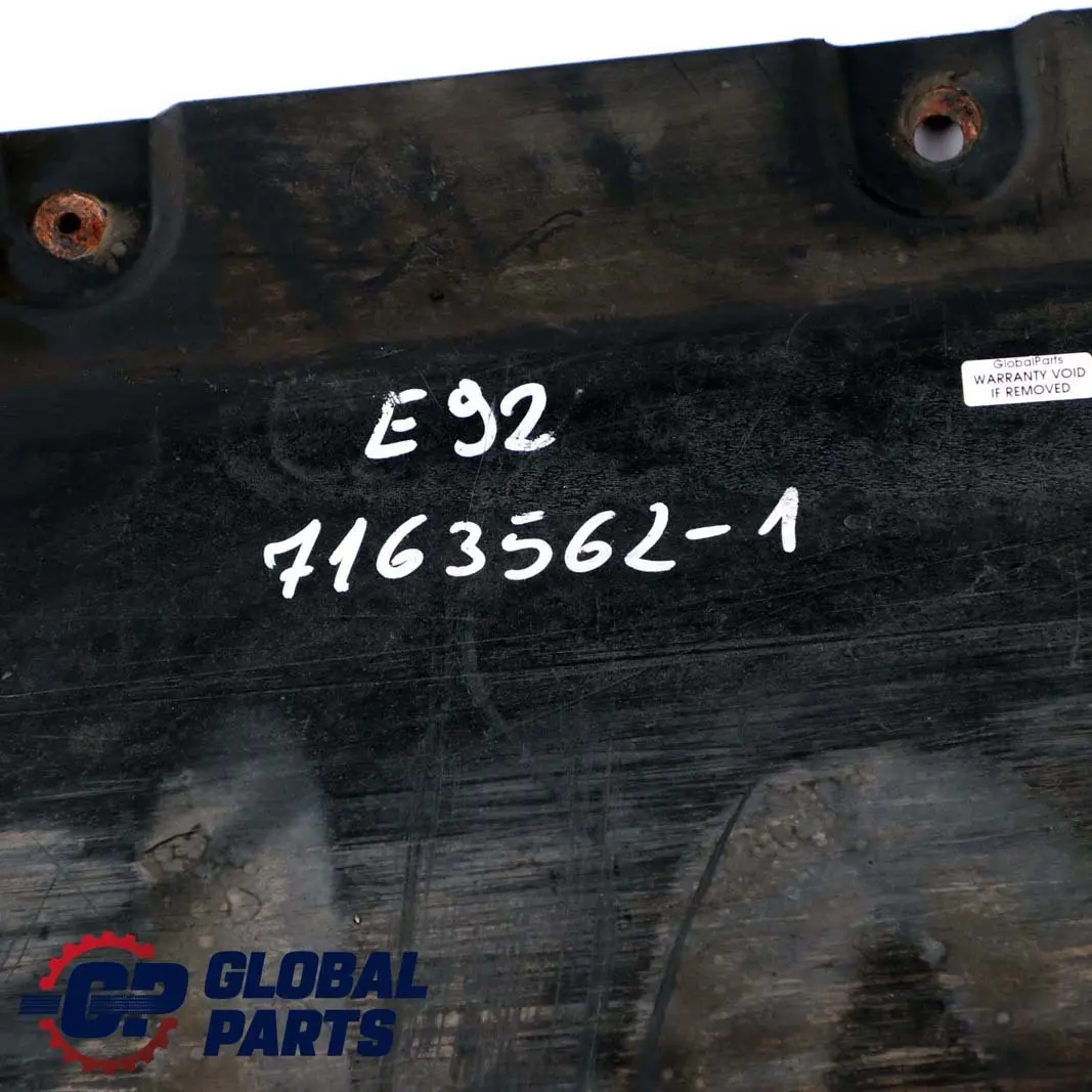 Centre Underfloor Tray Cover 7252503 to BMW 1 3 Series E81 E87 E90 E91 E92 Petrol with Part number 7163562 BMW 1 3 Series E81 E87 E90 E91 E92 Petrol Centre Underfloor Tray Cover 7252503 - SKU 7163562-1 - Part number 7163562