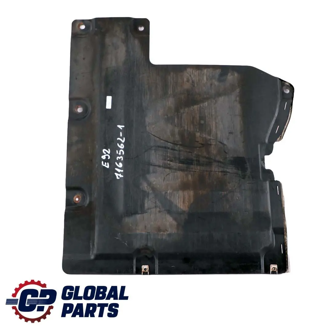 BMW 1 3 Series E81 E87 E90 E91 E92 Petrol Centre Underfloor Tray Cover 7252503 - SKU 7163562-1 - Part number 7163562