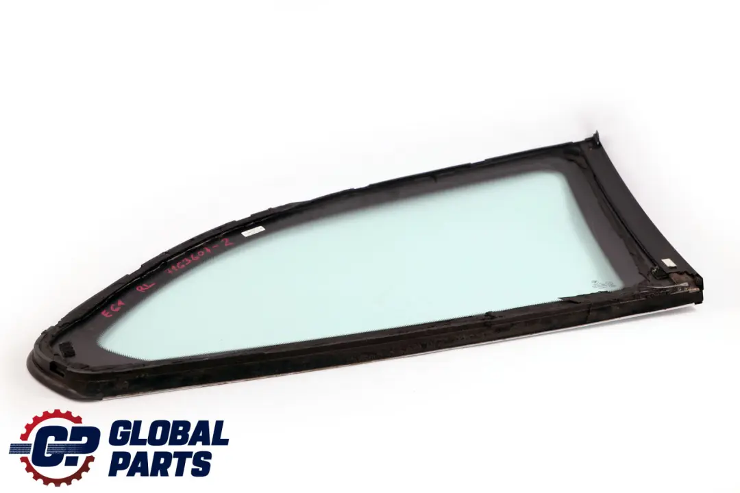 BMW 5 Series E61 Touring Rear Left N/S Side Window Green AS2 Glass - SKU 7163607-2 - Part number 7163607