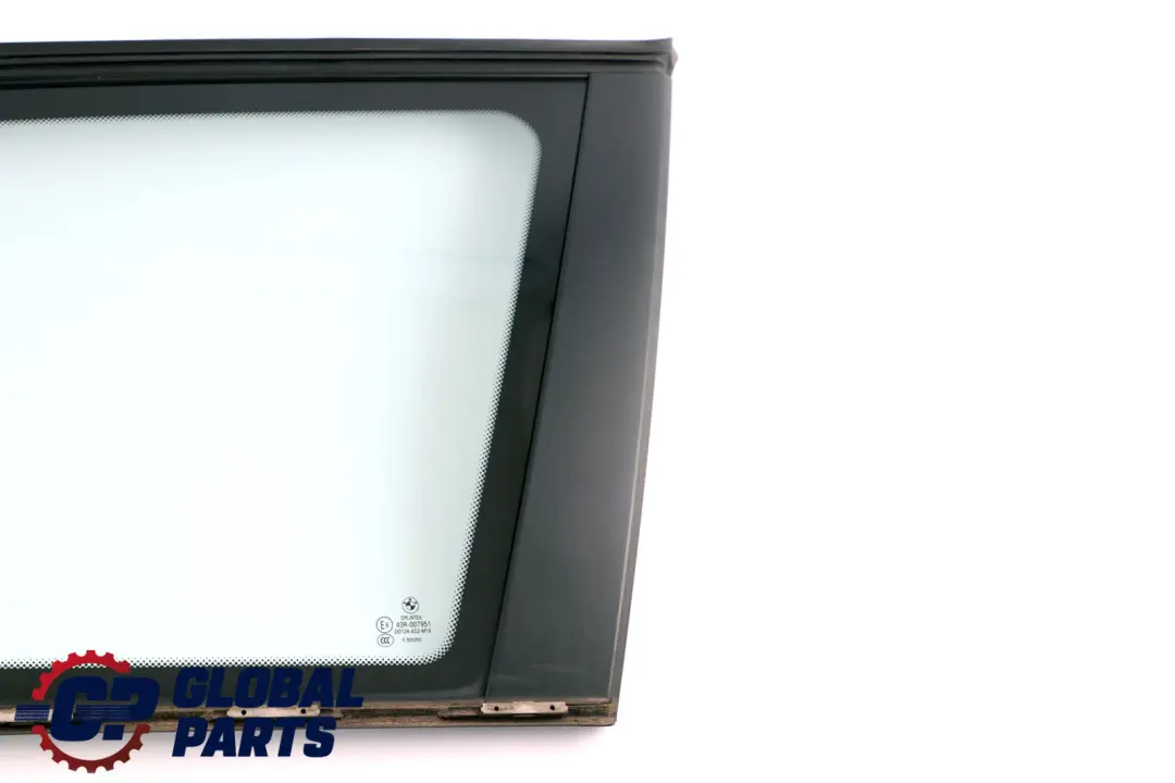 BMW 5 Series E61 Touring Rear Right Side Window O/S Green AS2 Glass - SKU 7163608-1 - Part number 7163608