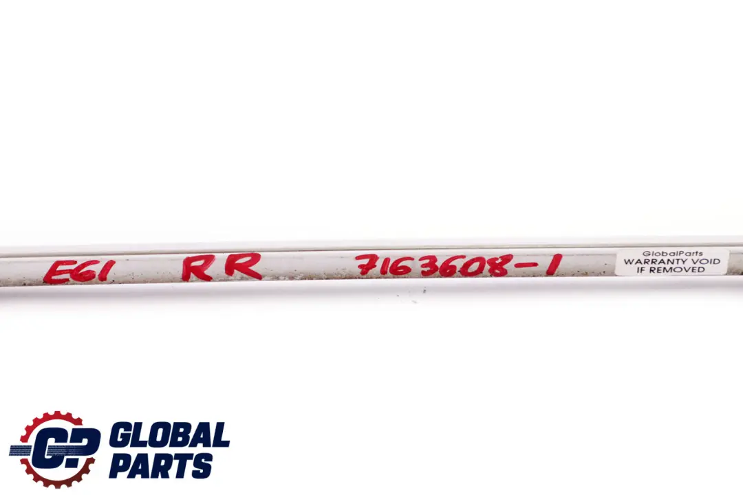 Trasera Derecha O / S Ventana Acabado Cubierta Cromo para BMW E61 Touring con número de pieza 7163608 BMW E61 Touring Trasera Derecha O / S Ventana Acabado Cubierta Cromo - SKU 7163608-3 - Número de pieza 7163608