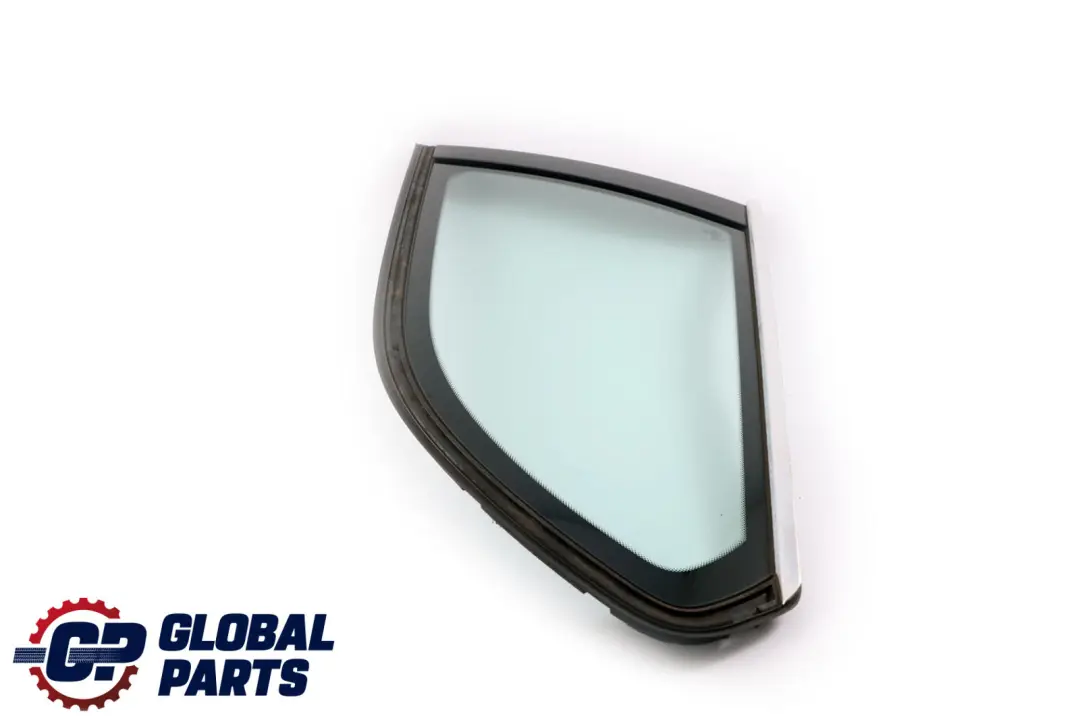 BMW E61 Touring Finestrino Laterale Posteriore Verde AS2 Destro Cromato - SKU 7163608 - Numero di parte 7163608