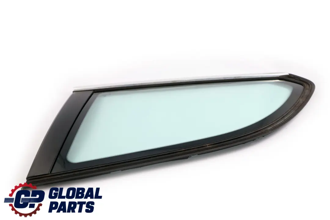 BMW E61 Touring Hintere Rechte Seiten Scheibe Grün AS2 Glas Chrom - SKU 7163608 - Teilenummer 7163608