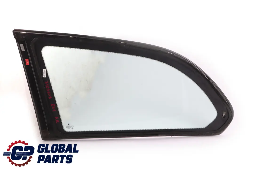 BMW E61 Touring Szyba Boczna Prawy Tył Zielony AS2 Szkło - SKU 7163608 - Numer Części 7163608