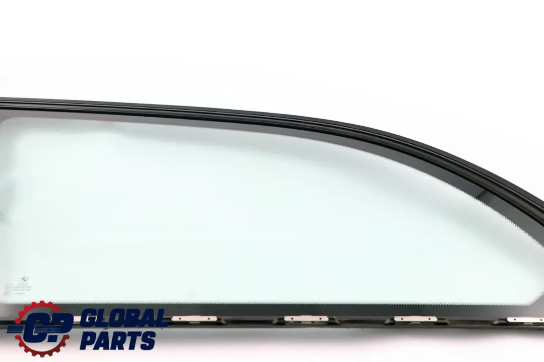 BMW 5 Series E61 Green Side Window Gasket Rear Left Glass N/S High Gloss AS2 - SKU 7163613 - Part number 7163613