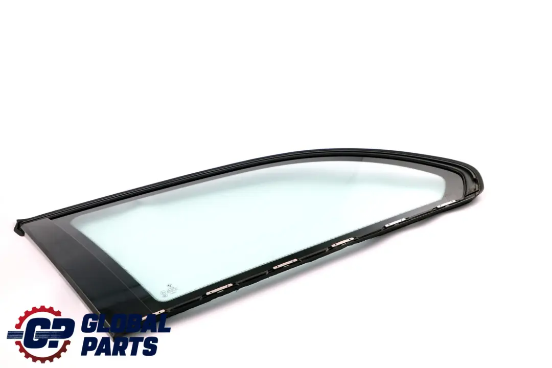 BMW 5 er E61 Seitenscheibe Grün Mit Dichtung Links AS2 Glanzschwarz - SKU 7163613 - Teilenummer 7163613