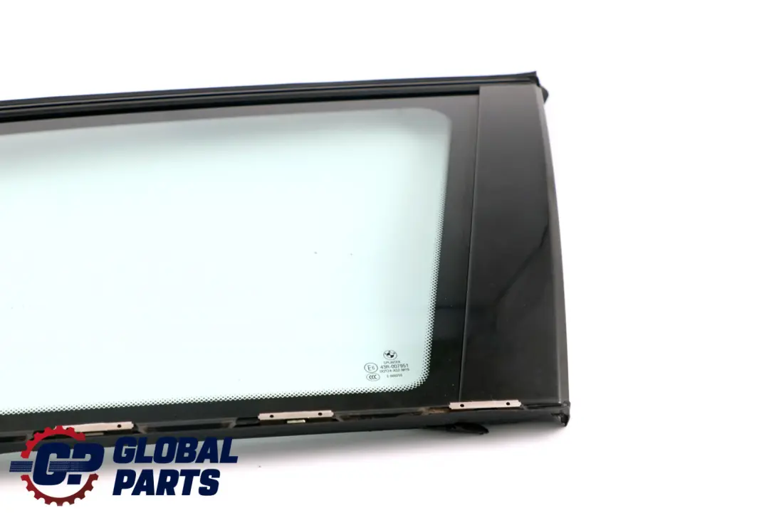 BMW 5 Series E61 Green Side Window Gasket Rear Right Glass O/S High Gloss AS2 - SKU 7163614 - Part number 7163614
